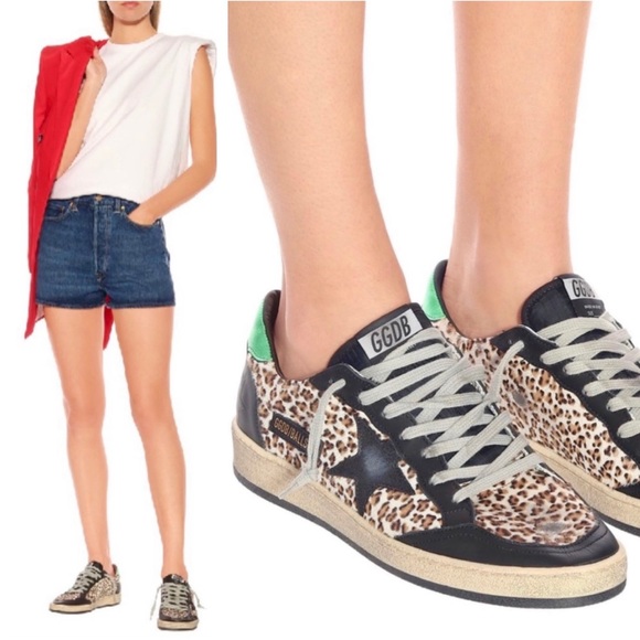 Golden Goose Shoes - GOLDEN GOOSE ★ Leopard Ball Star Sneakers 37 7 Box